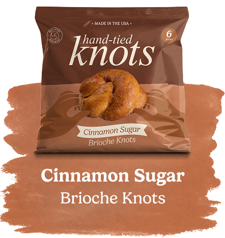 Cinnamon Sugar Brioche Knots