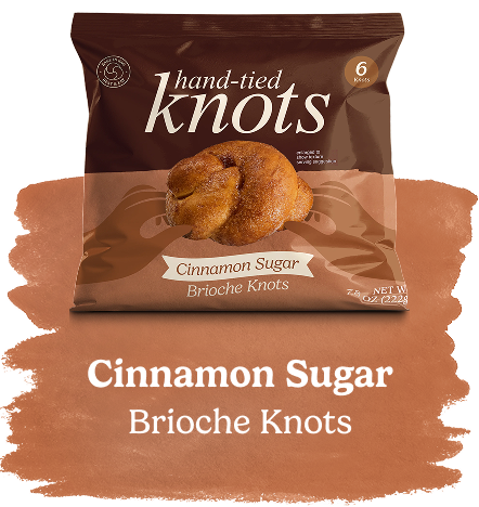 Cinnamon Sugar Brioche Knots