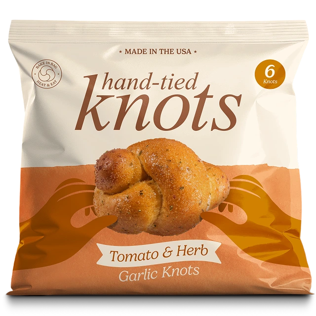 Tomato & Herb Garlic Knots